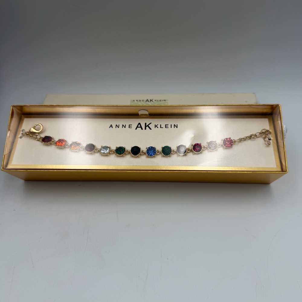 Anne Klein Vibrant Gemstone Bracelet